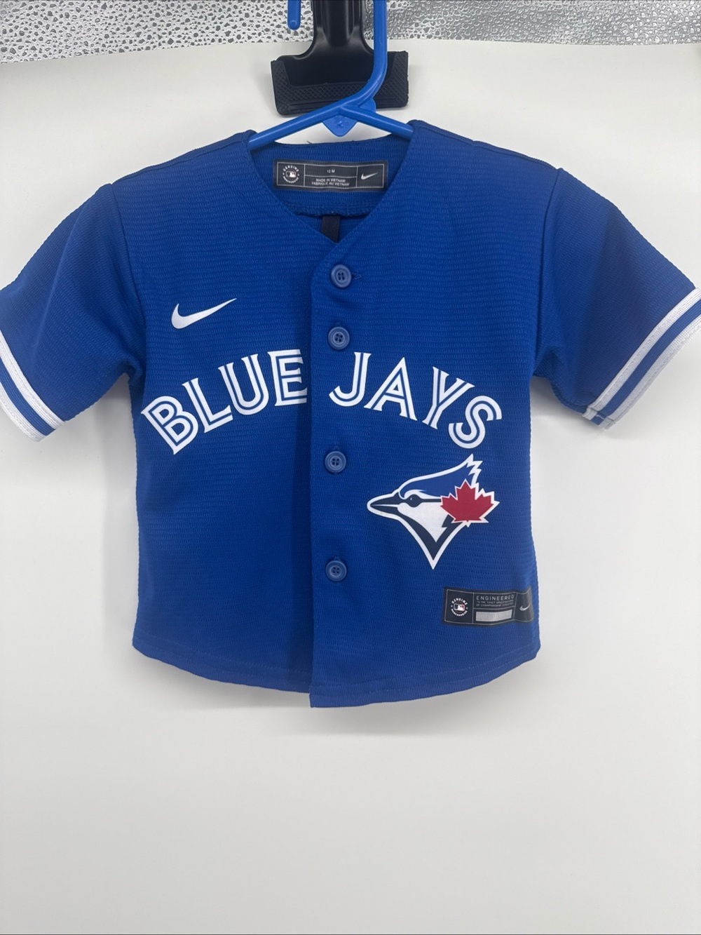NIKE TORONTO BLUE JAYS TODDLER BLUE Guerrero Jr. JERSEY SZ 12M